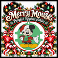 MERRY MOUSE Ponytail-Keyring Holder