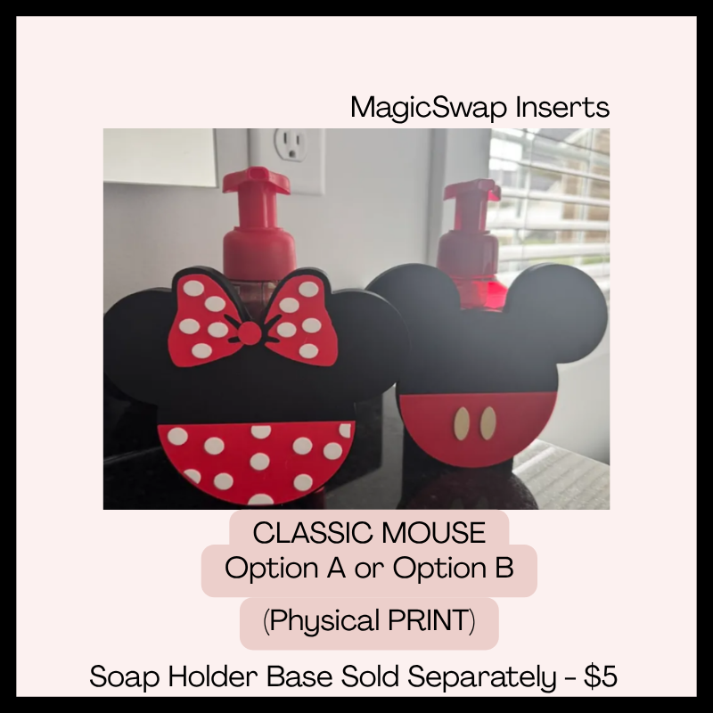 Classic Mouse (MagicSwap Plate / TWO Versions)