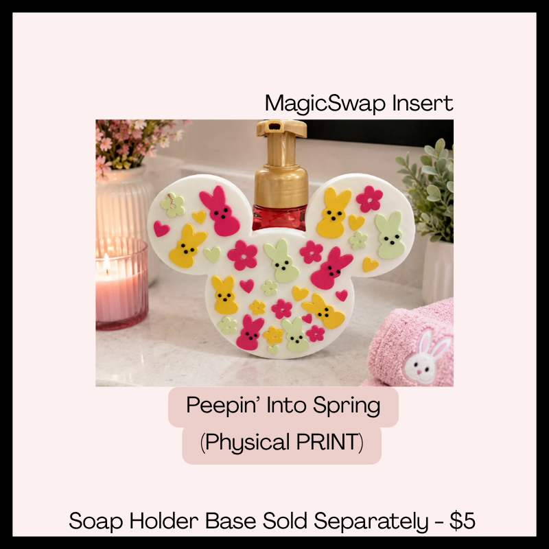 Peepin' Into Spring (MagicSwap Plate)