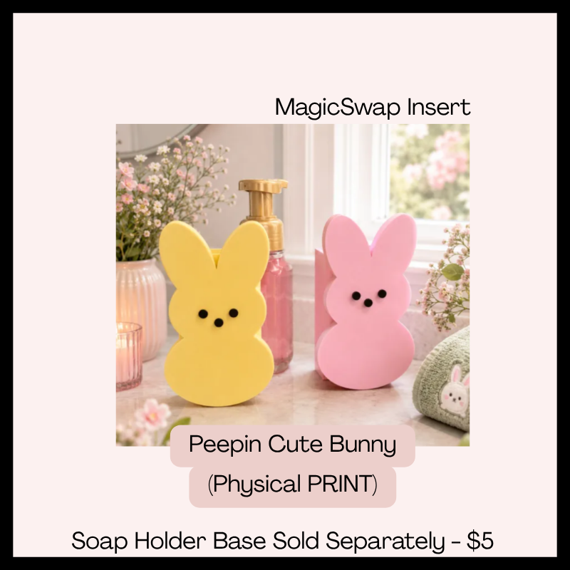 Peepin Cute Bunny - MagicSwap Insert