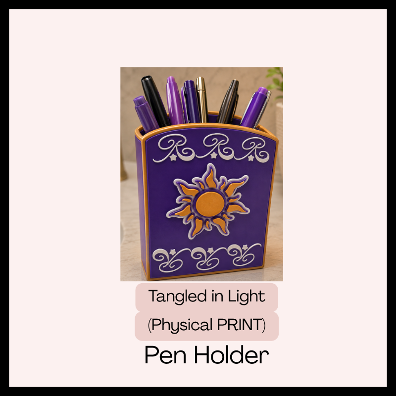 Tangled in Light (Pen Holder)