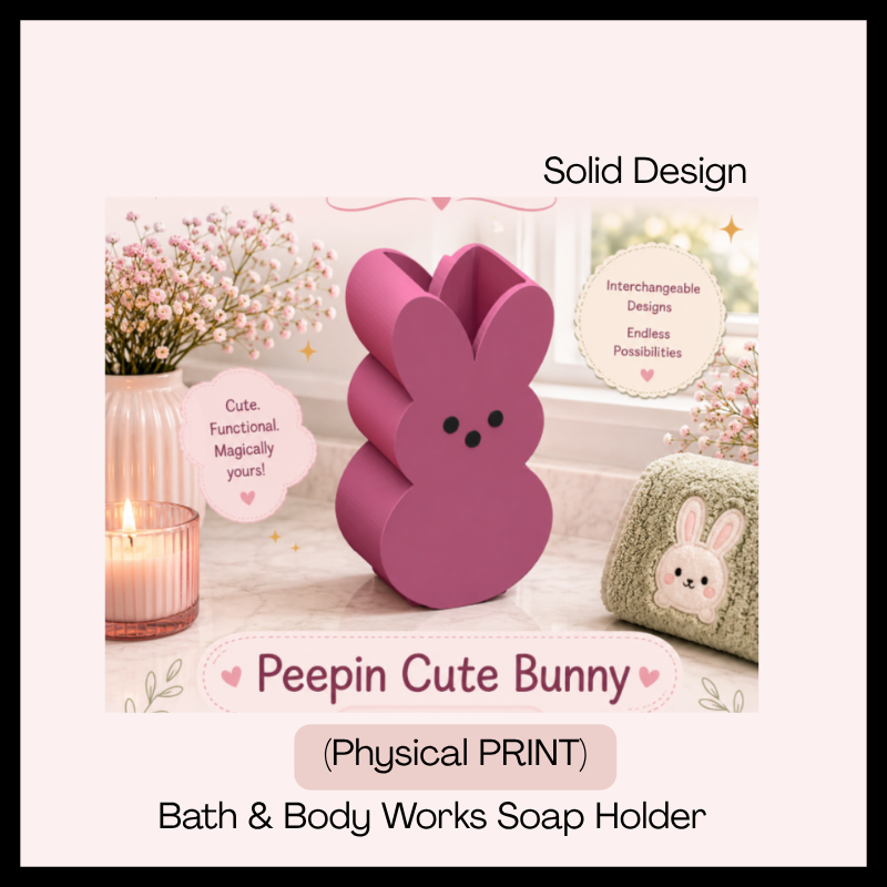 Solid PEEP Bath & Body Works Soap Holder