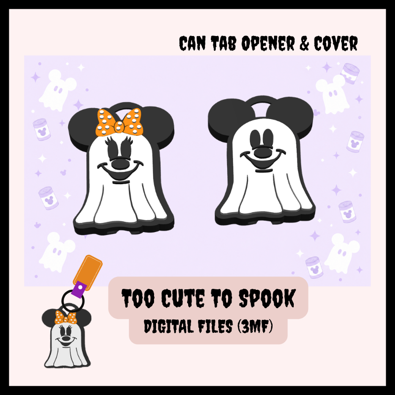DIGITAL DOWNLOAD - Too Cute To Spook (Can Tab Opener)