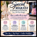 SPECIAL REQUEST CONSULTATION