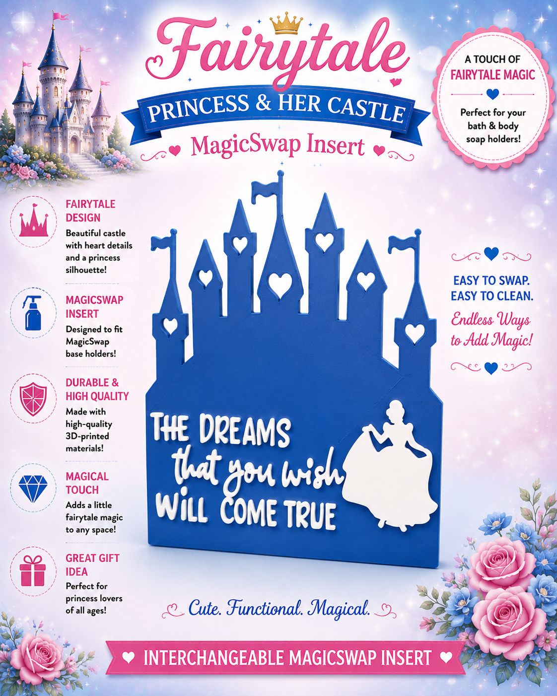 Princess & Her Castle - MagicSwap Insert