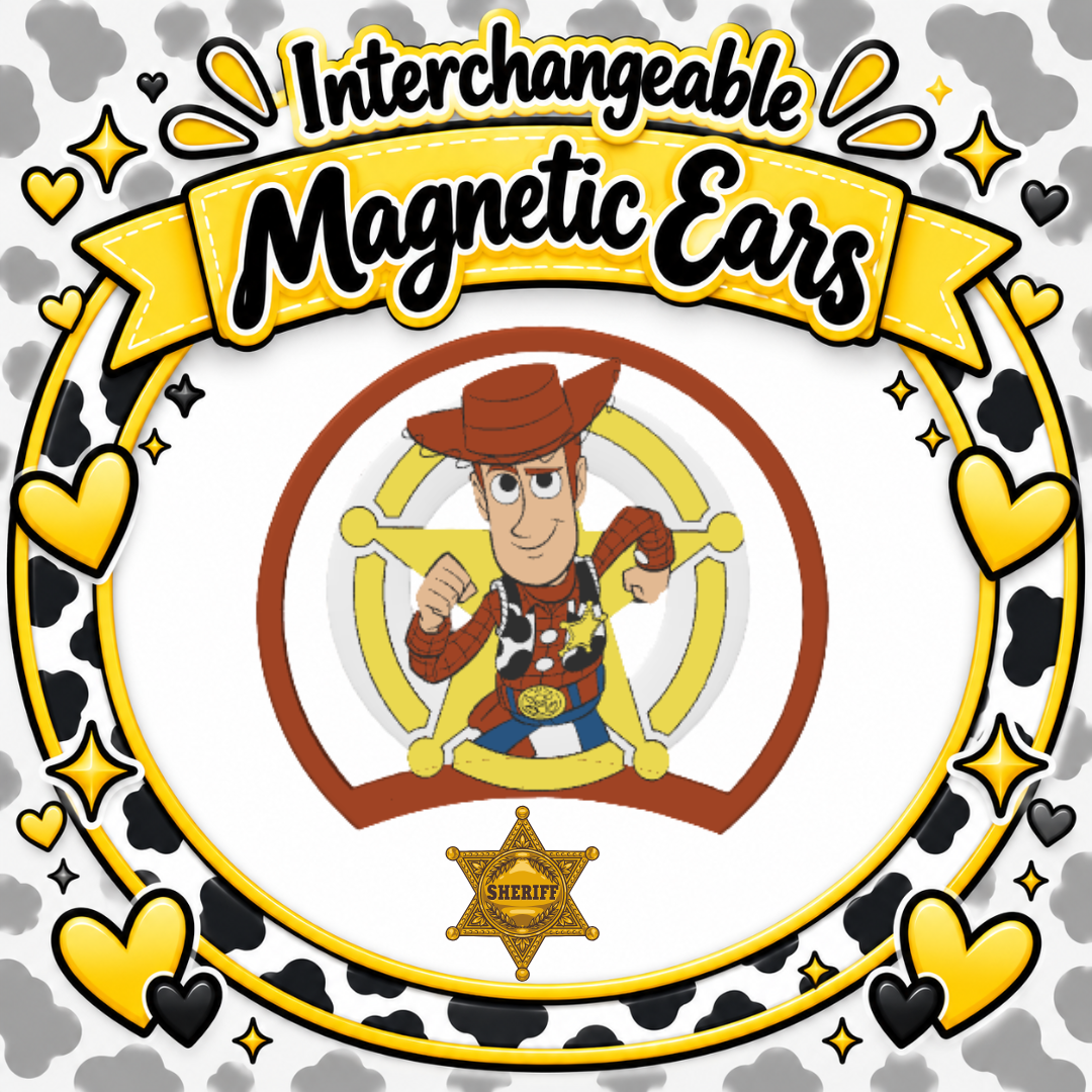 🤎 DIGITAL DOWNLOAD - Sheriff in Town Magnetic Ears
