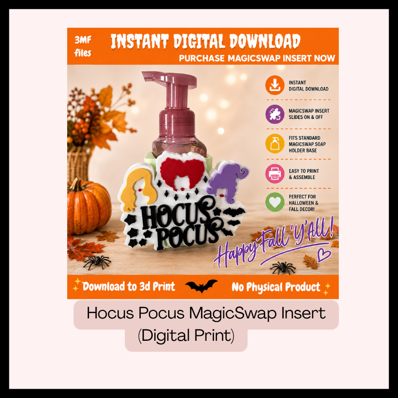 DIGITAL DOWNLOAD - Hocus Pocus MagicSwap Insert