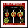 DIGITAL DOWNLOAD- Poison Apple Strawtoppers