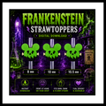 DIGITAL DOWNLOAD - Frankenstein Strawtoppers