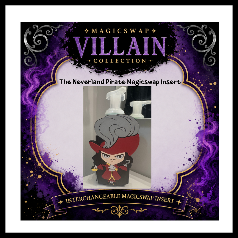 🏴‍☠️ Neverland Pirate MagicSwap Insert | Villain Collection