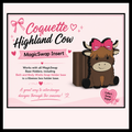 DIGITAL DOWNLOAD - Highland Cow MagicSwap Insert