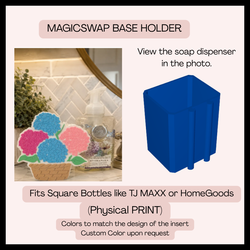 MagicSwap Base Holder (Fits Square Bottles)