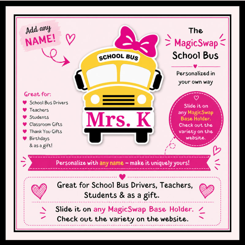 DIGITAL DOWNLOAD - The MagicSwap School Bus