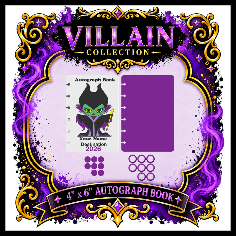 DIGITAL DOWNLOAD - Mal 4"x 6" Autograph Notebook