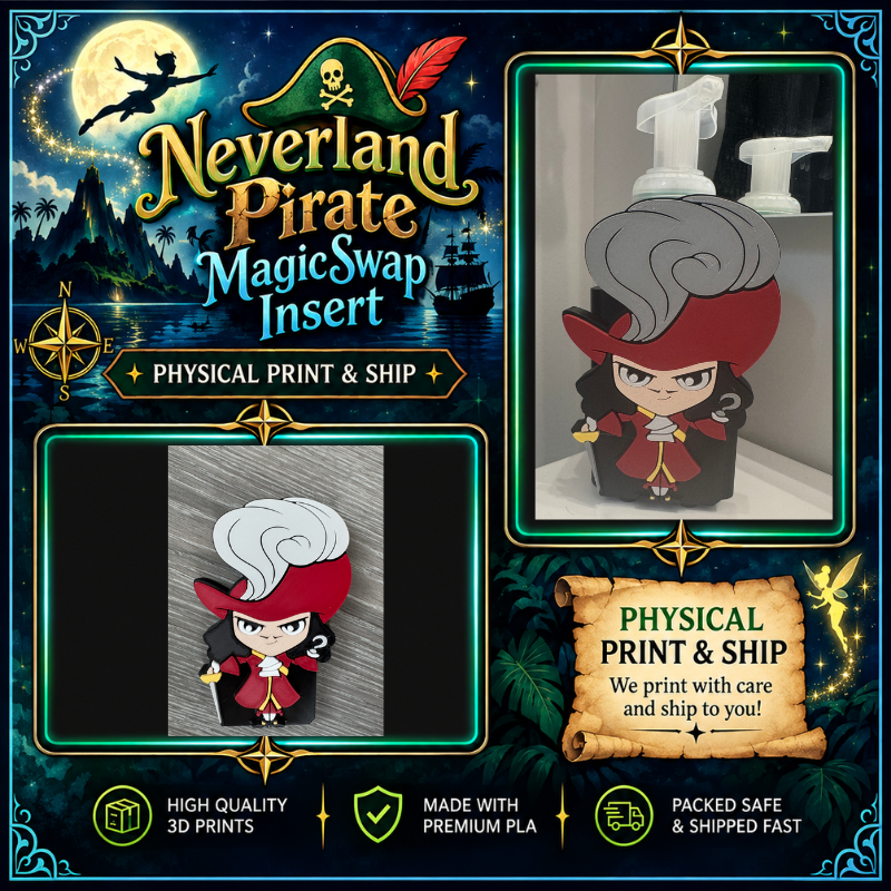 Neverland Pirate MagicSwap Insert | Villain Collection