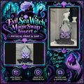 🐚 DIGITAL DOWNLOAD - Sea Witch MagicSwap Insert | Villain Collection