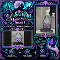 DIGITAL DOWNLOAD - Sea Witch MagicSwap Insert | Villain Collection