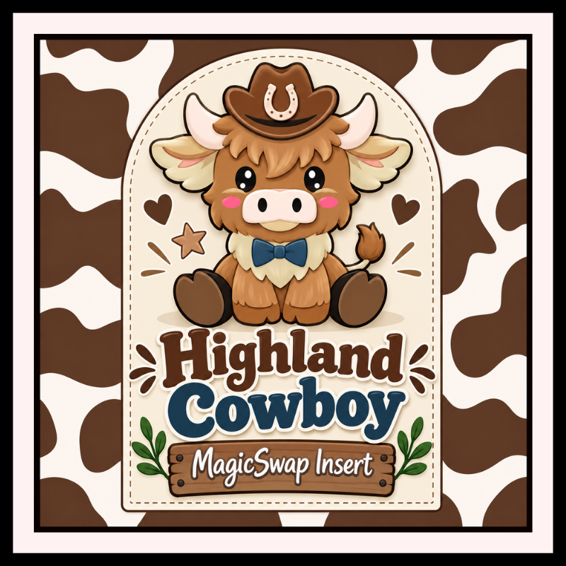 Highland Cowboy MagicSwap Insert