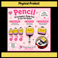 Pencil Strawtoppers, Can Tab Opener, Badge Reel