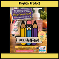 Teacher Pride Personalized MagicSwap Insert