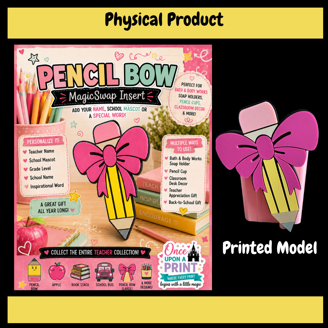 Pencil Bow MagicSwap Insert