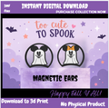 INSTANT DIGITAL DOWNLOAD - Too CUTE to SPOOK