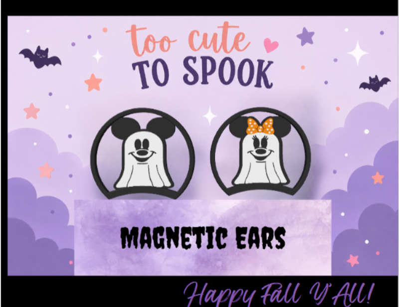 Magnetic Ears - Too Cute to Spook