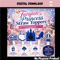 Fairytale Princess Strawtopper Collection