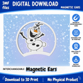 DIGITAL DOWNLOAD - Snow Buddy Magnetic Ears