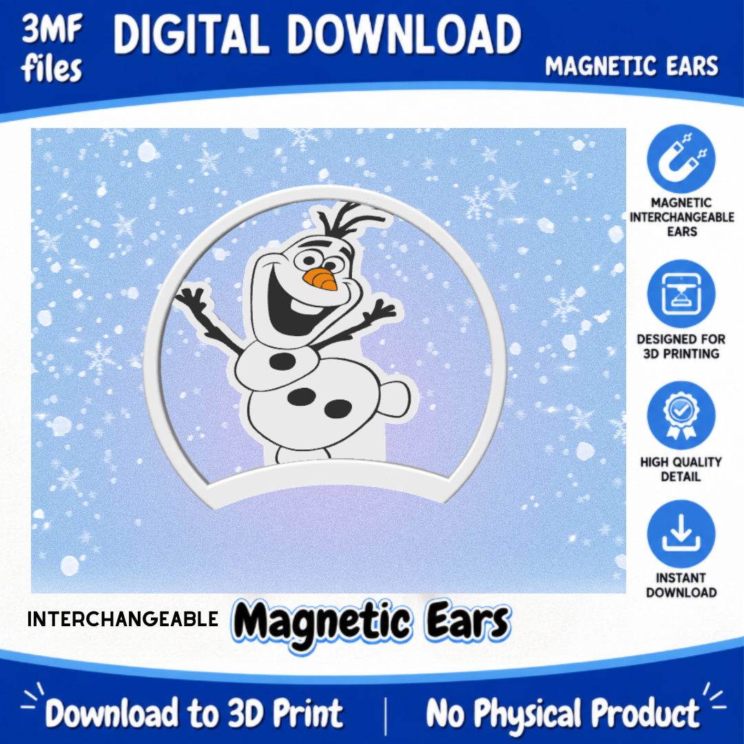DIGITAL DOWNLOAD - Snow Buddy Magnetic Ears