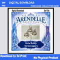 DIGITAL DOWNLOAD - Snow Buddy Strawtoppers