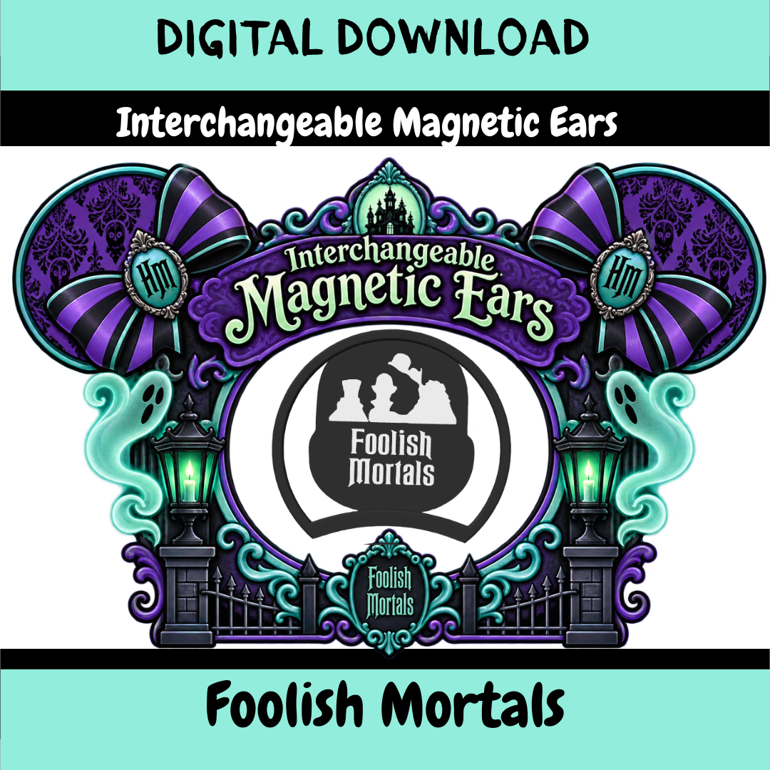🖤 DIGITAL DOWNLOAD - Foolish Mortals Magnetic Ears