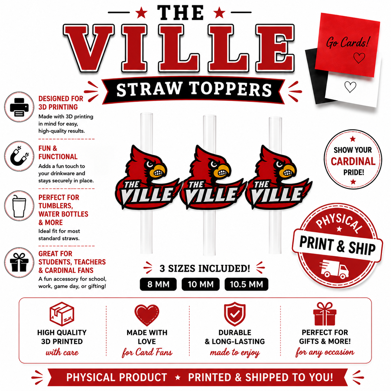 THE VILLE Strawtoppers - GAME DAY Collection