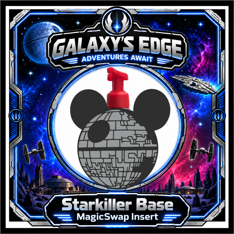 🖤✨ DIGITAL DOWNLOAD - Starkiller Base MagicSwap Insert  – 3 STL FILES