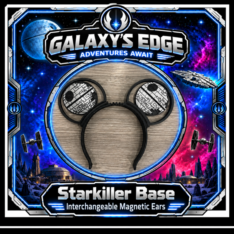 🖤✨ DIGITAL DOWNLOAD - Starkiller Base Interchangeable Magnetic Ears