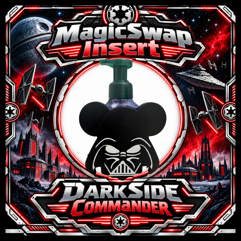 🖤🖤 DIGITAL DOWNLOAD - Dark Side Commander MagicSwap Insert (With or Without Ears)